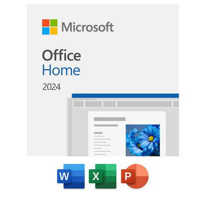 Microsoft Office Home 2024,1-ใบอนุญาตผู้ใช้,ใบอนุญาตตลอดชีวิต, ดาวน์โหลดทันที