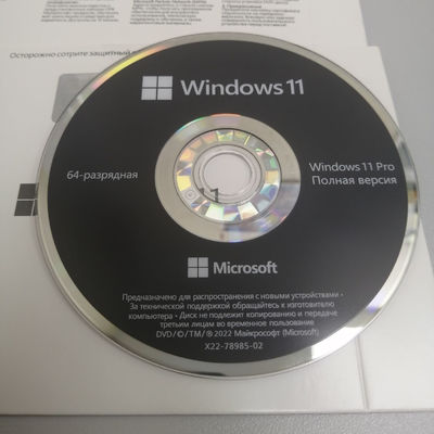 ใบอนุญาต OEM Windows 11 Pro ของจริงสําหรับรัสเซีย การเปิดใช้งานตลอดชีวิต การสนับสนุนรัสเซียเต็ม