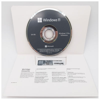 Windows 11 Pro OEM DVD ฉบับเยอรมัน 64 บิต