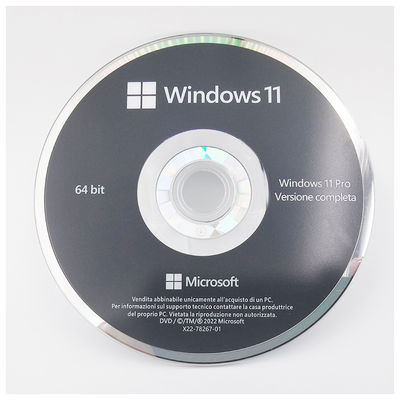 Windows 11 Pro OEM อิตาลี 64 บิต คุณสมบัติสำหรับธุรกิจ พร้อมส่วนติดต่อภาษาอิตาลีแบบสมบูรณ์