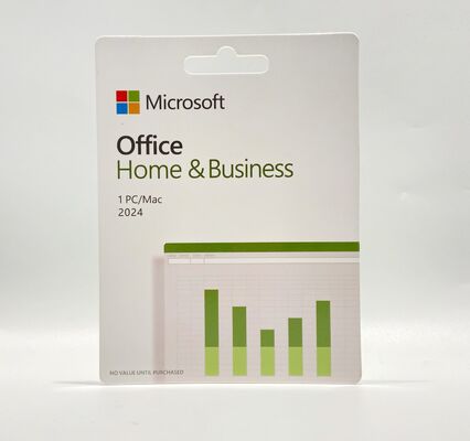ใบอนุญาตการใช้งานเชิงพาณิชย์ Microsoft Office 2024 Home & Business แบบถาวร พร้อม BIND Key