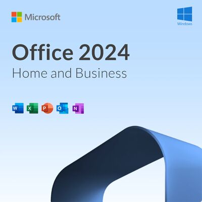 ปลอดภัย Microsoft Office 2024 บ้านและธุรกิจ BIND Account Key ครบชุด PC/Mac