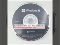 ซื้อ Windows 11 Pro OEM ราคาถูก ระบบ 64 บิต รุ่นเต็ม สําหรับผู้ใช้มืออาชีพ