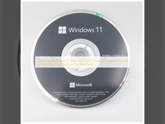 Windows 11 Pro OEM DVD แท้ ฉบับฝรั่งเศส 64 บิต System Builder License สําหรับธุรกิจ