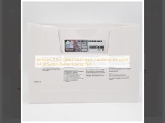 Windows 11 Pro OEM DVD (ภาษาฝรั่งเศส) - แพ็คใบอนุญาตผู้สร้างระบบ 64-bit ของ Microsoft